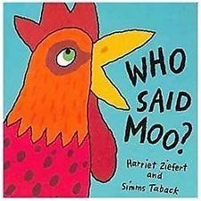 Who Said Moo? book cover