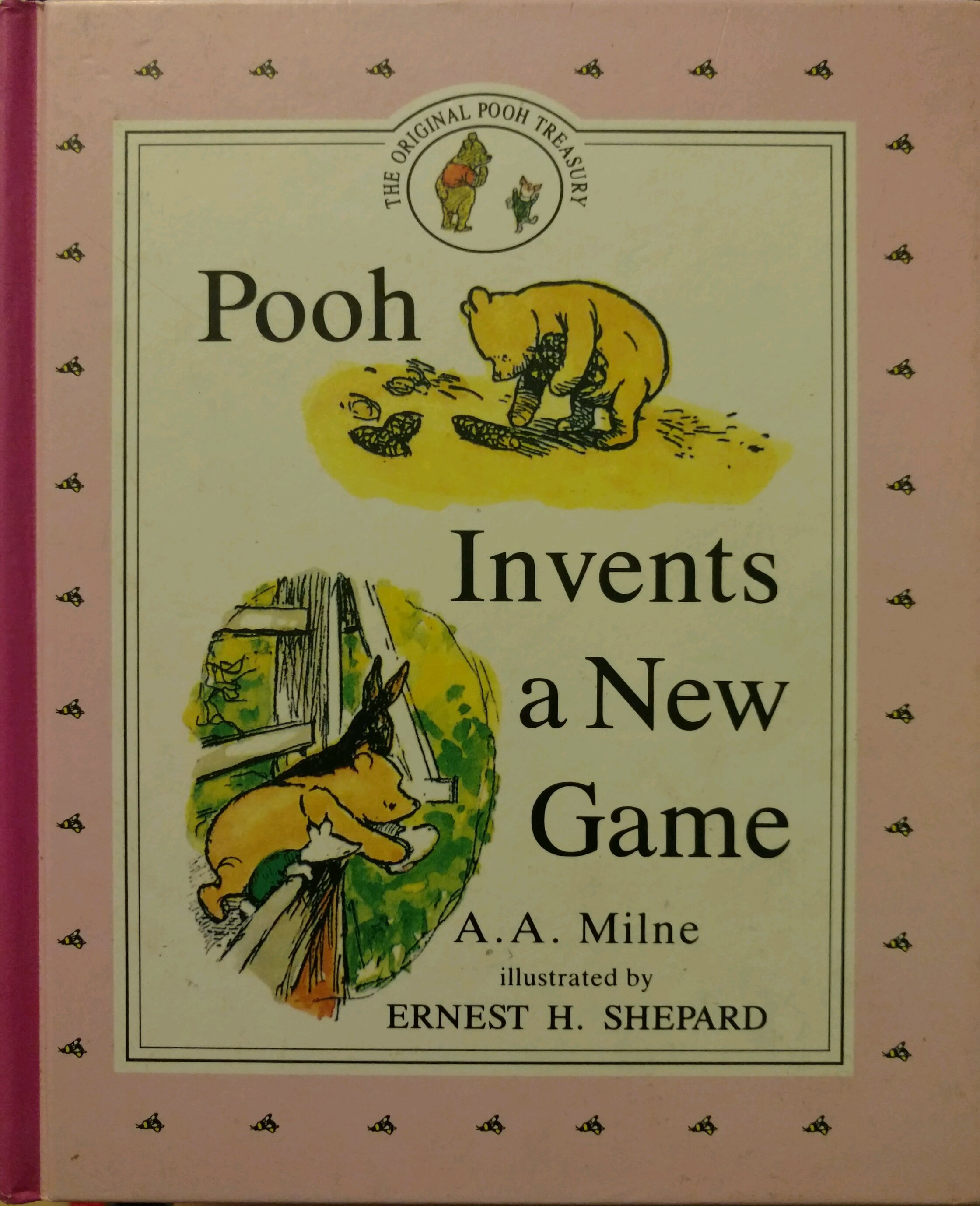 Pooh Invents a New Game book cover