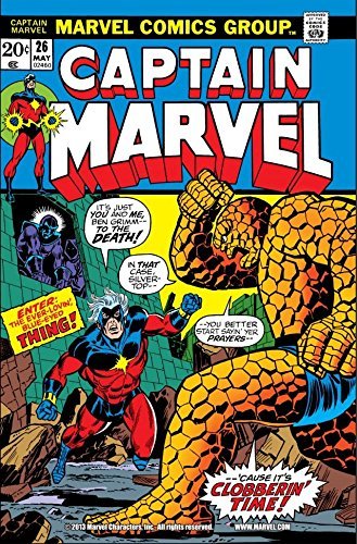 Captain Marvel #26 book cover