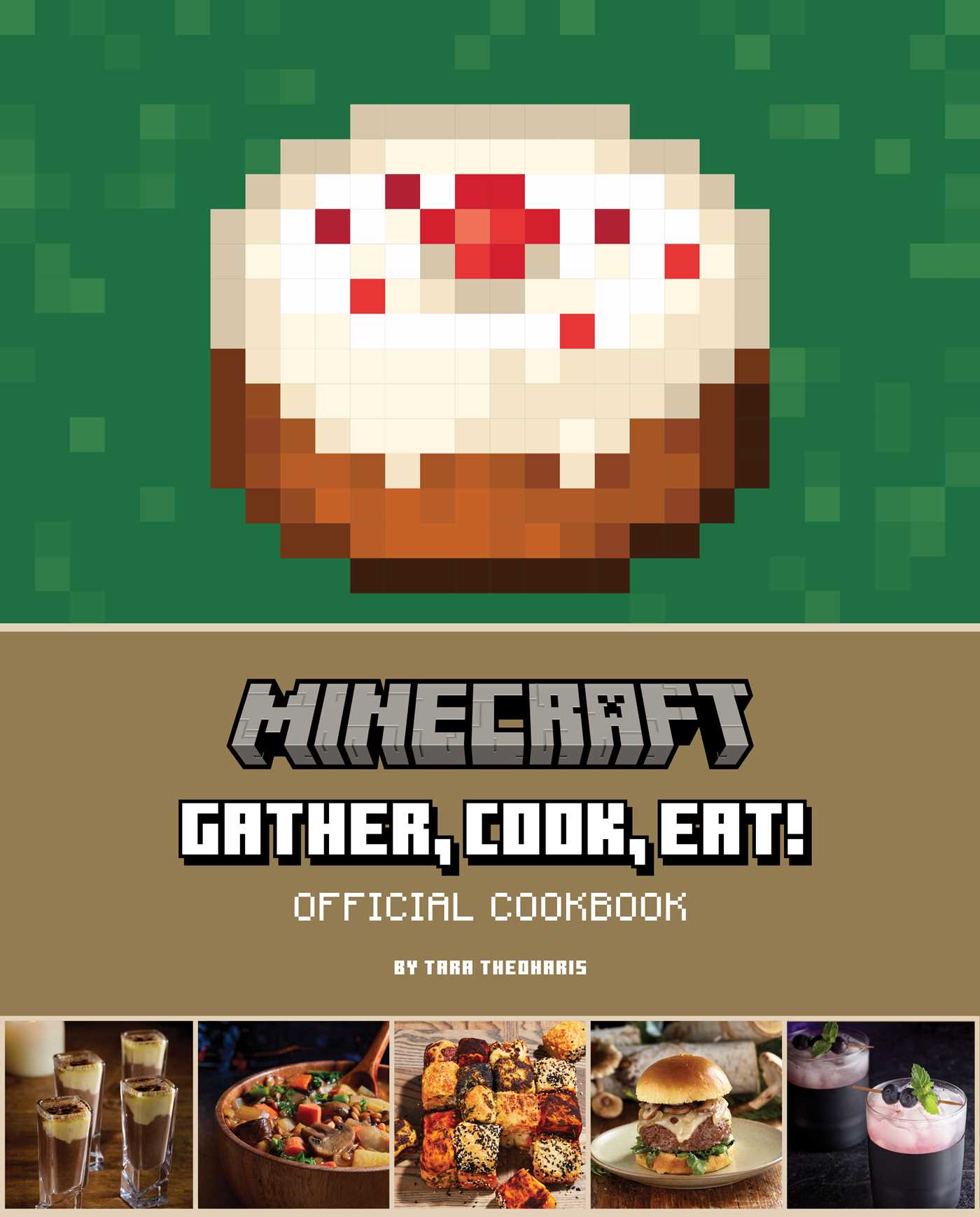 Minecraft book cover