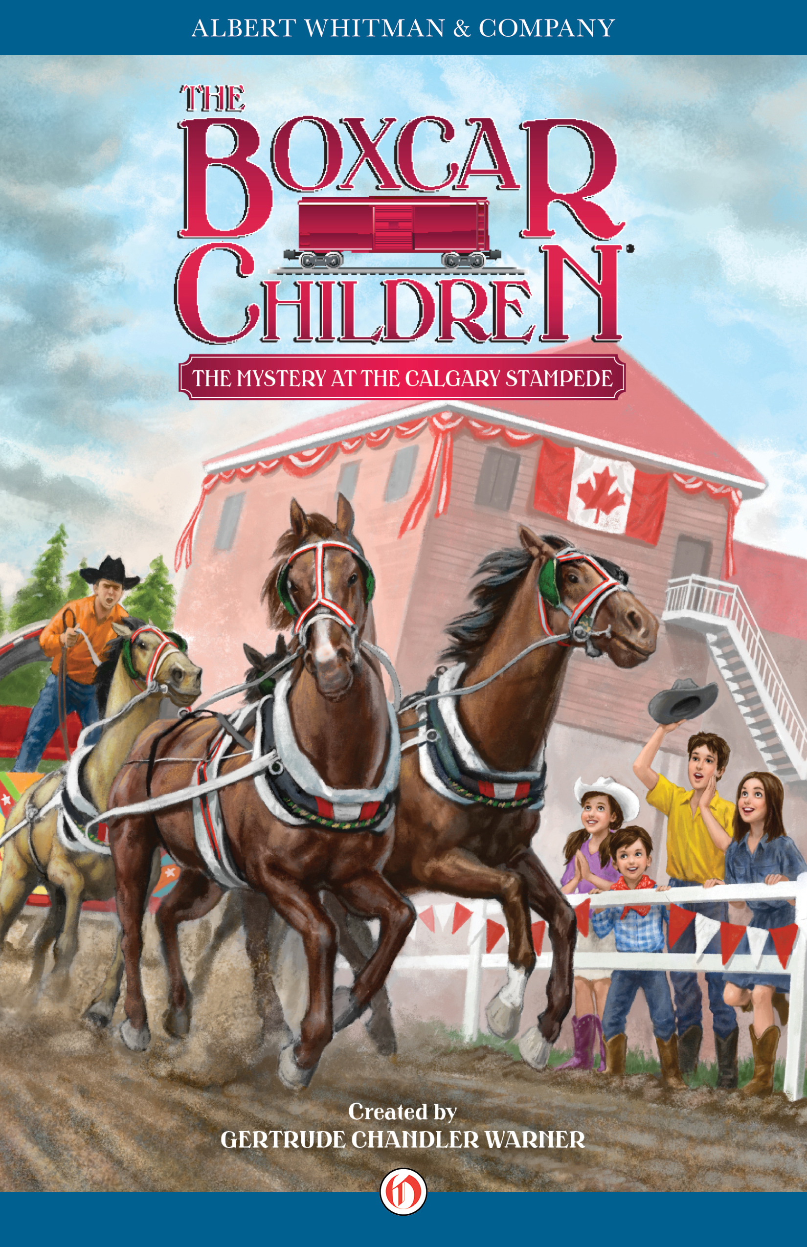 The Mystery at the Calgary Stampede book cover