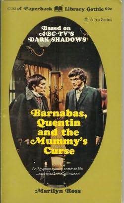 Barnabas, Quentin and the Mummy's Curse book cover