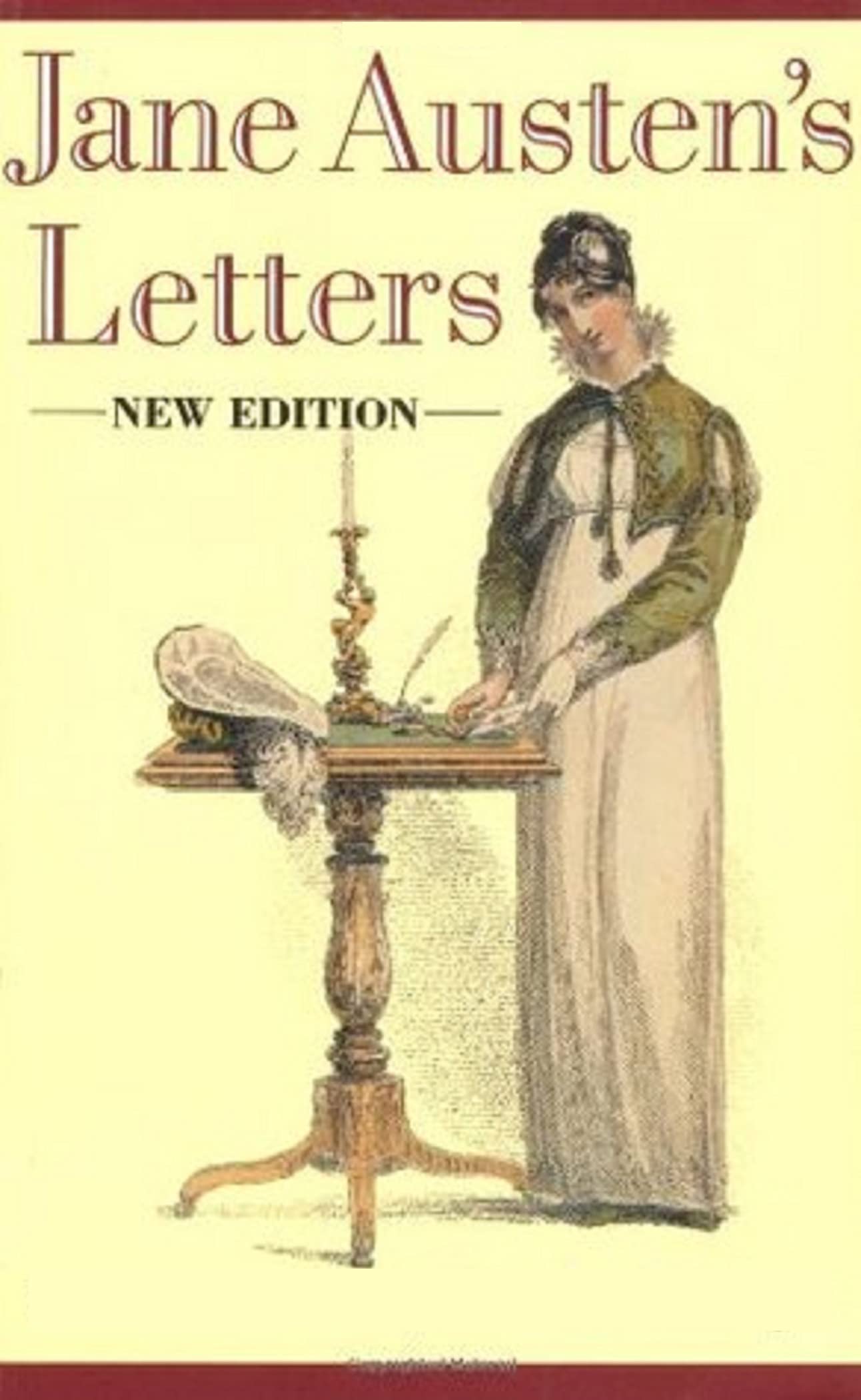 The Illustrated Letters of Jane Austen book cover