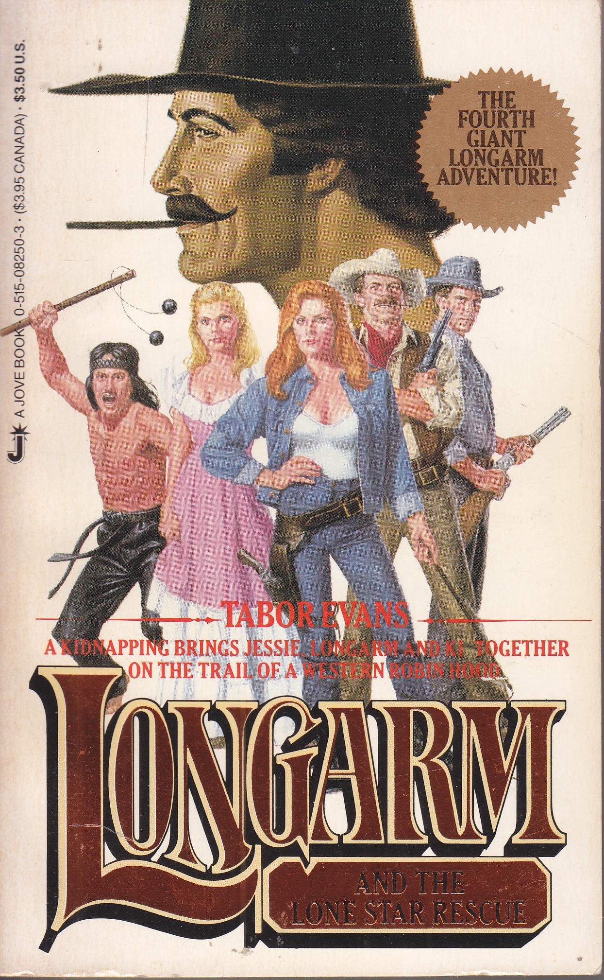 Longarm and the Lone Star Rescue book cover