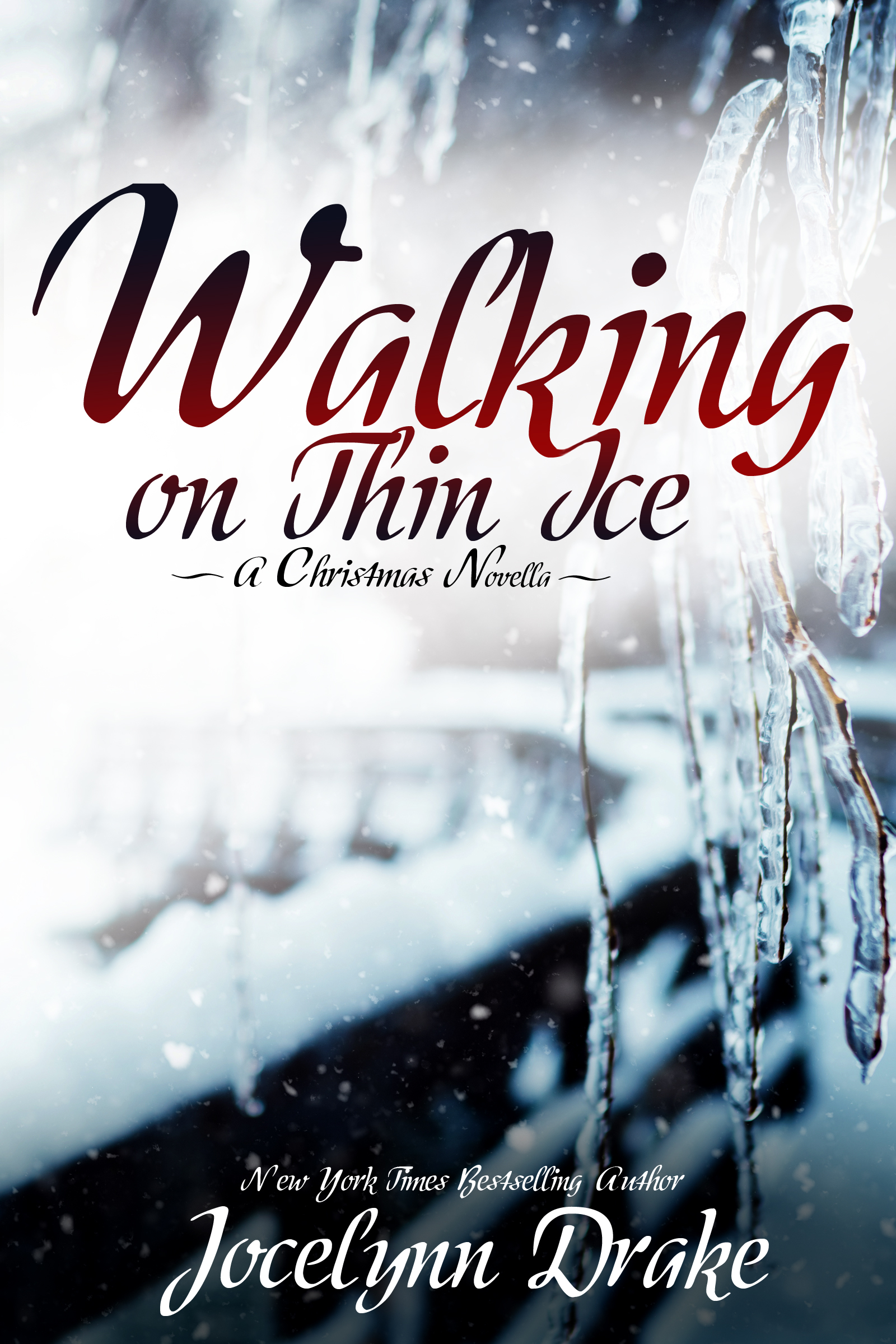 Ice and Snow Christmas book cover 1