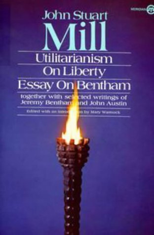 Utilitarianism and On Liberty book cover