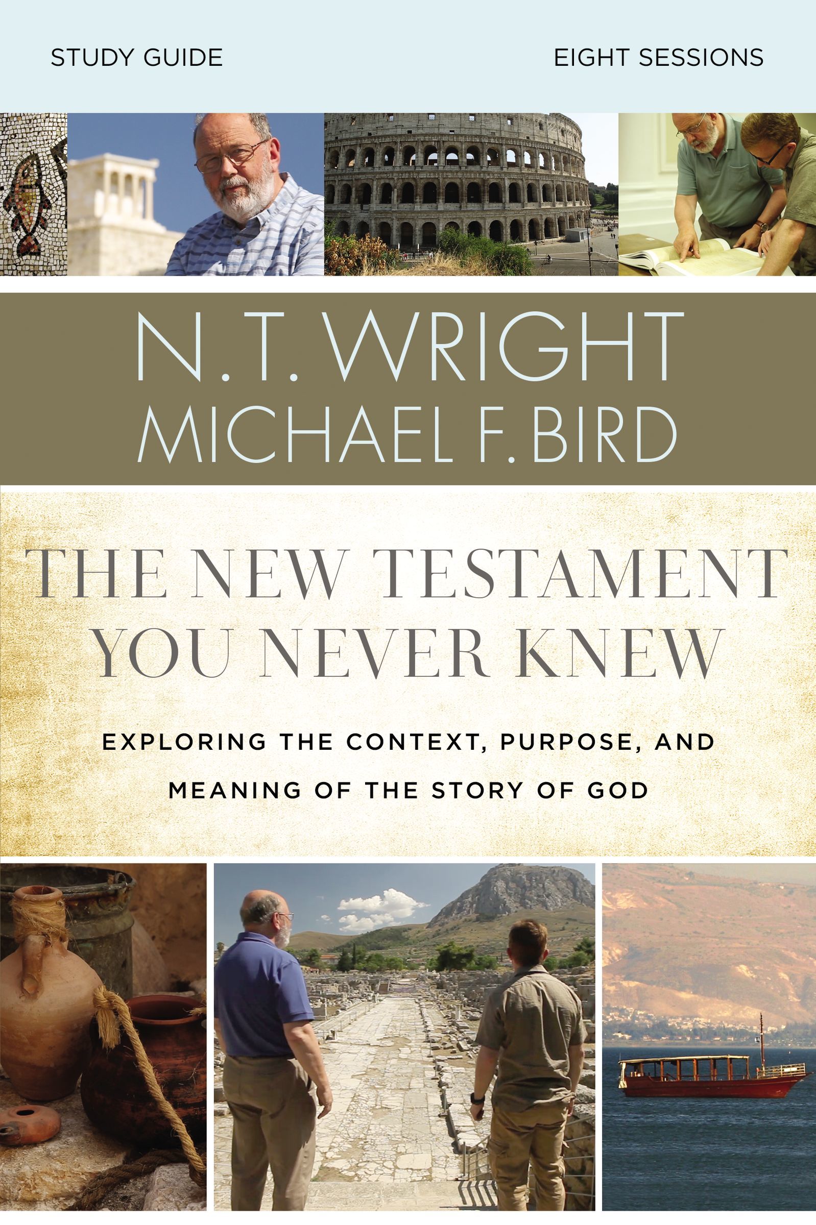 The New Testament You Never Knew Bible Study Guide book cover