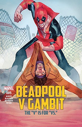 Deadpool v Gambit book cover 3