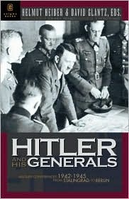 Hitler and His Generals book cover