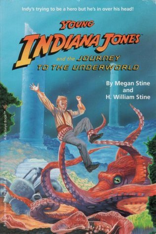 Young Indiana Jones and the Journey to the Underworld book cover