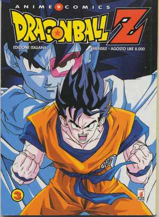 Dragon Ball Z Anime Comics book cover 3