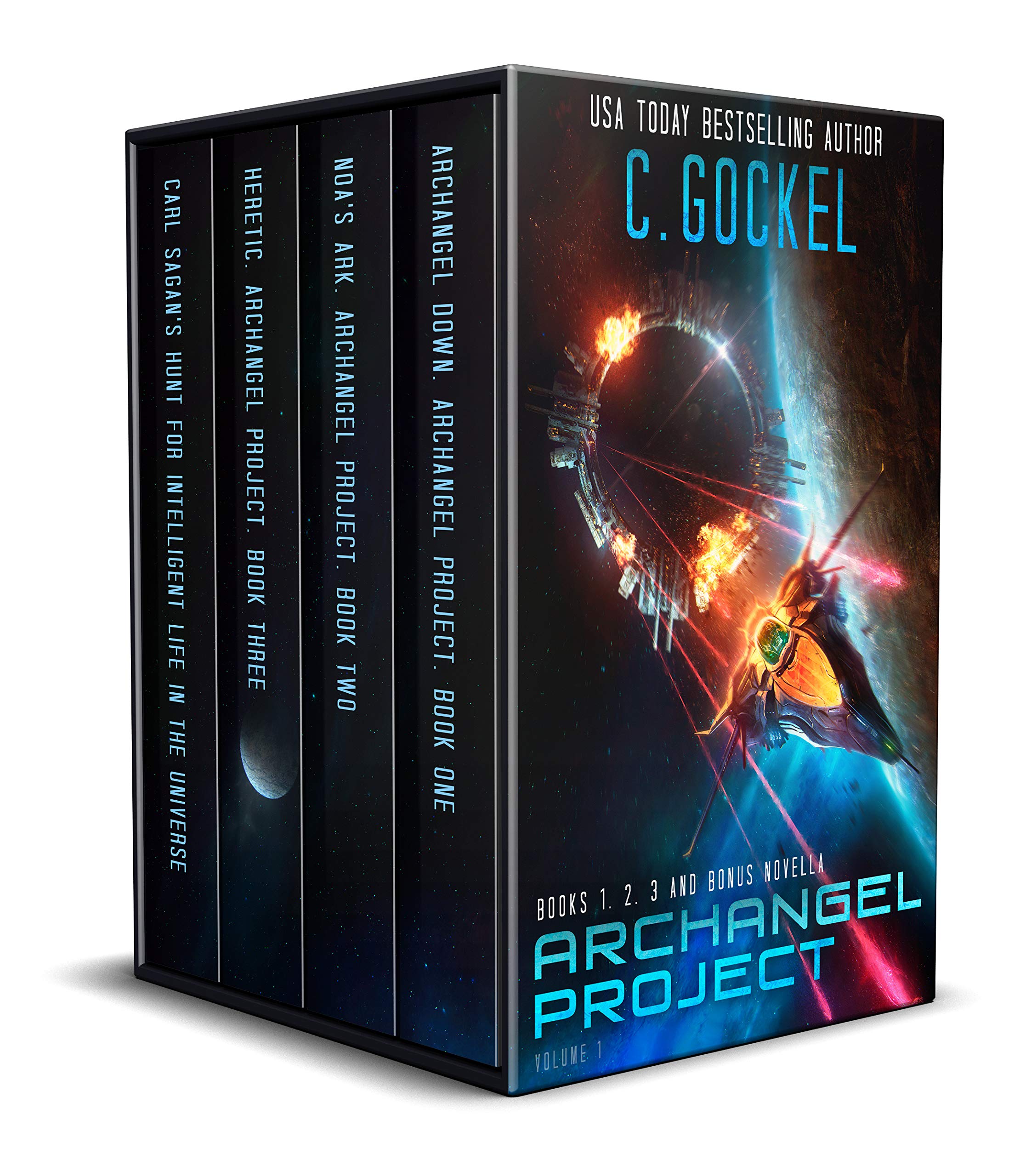 Archangel Project Books 1, 2, 3, and Bonus Novella book cover