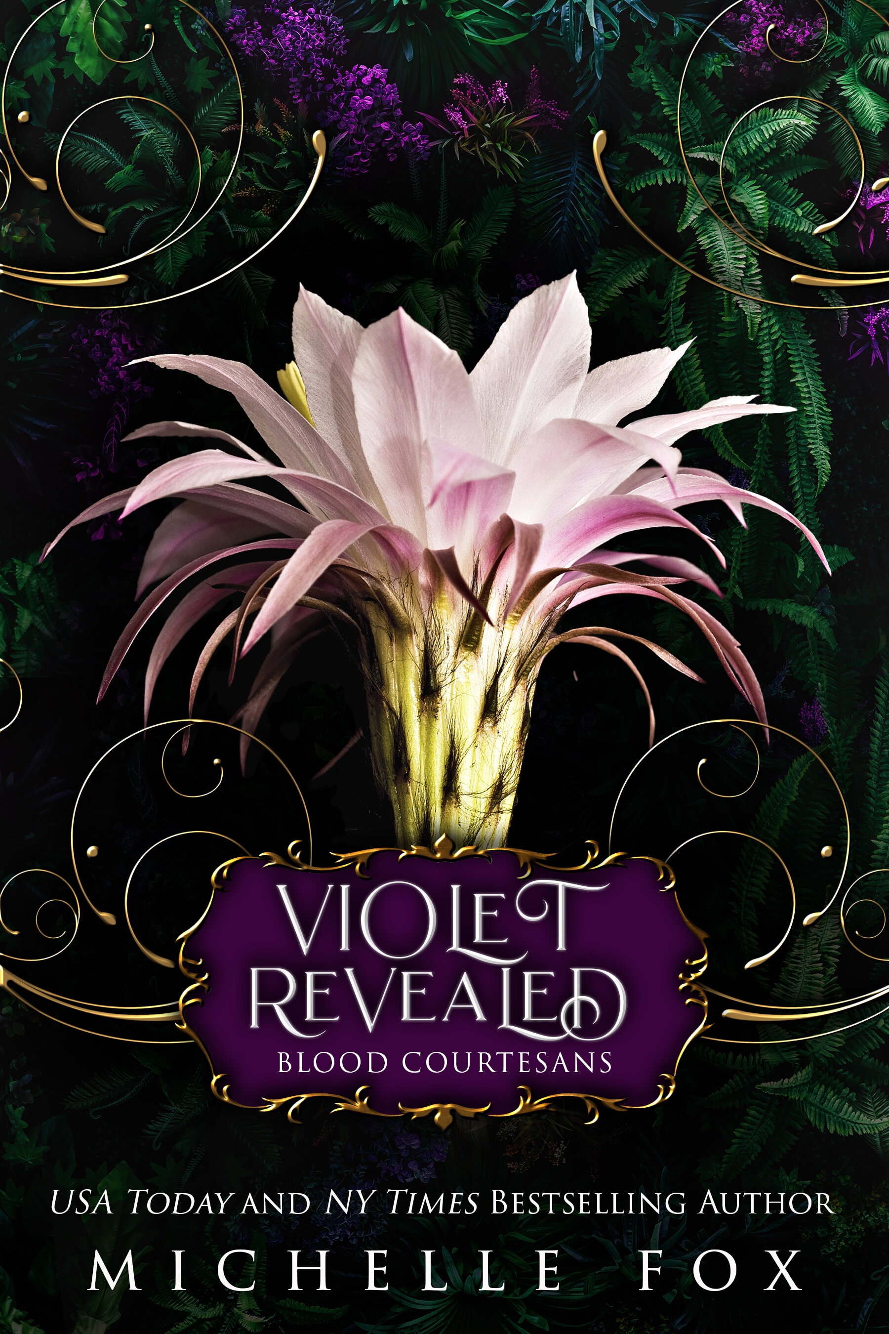 Violet book cover