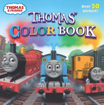 Thomas' Color Book (Thomas & Friends) (Pictureback book cover