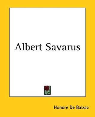 Albert Savarus book cover