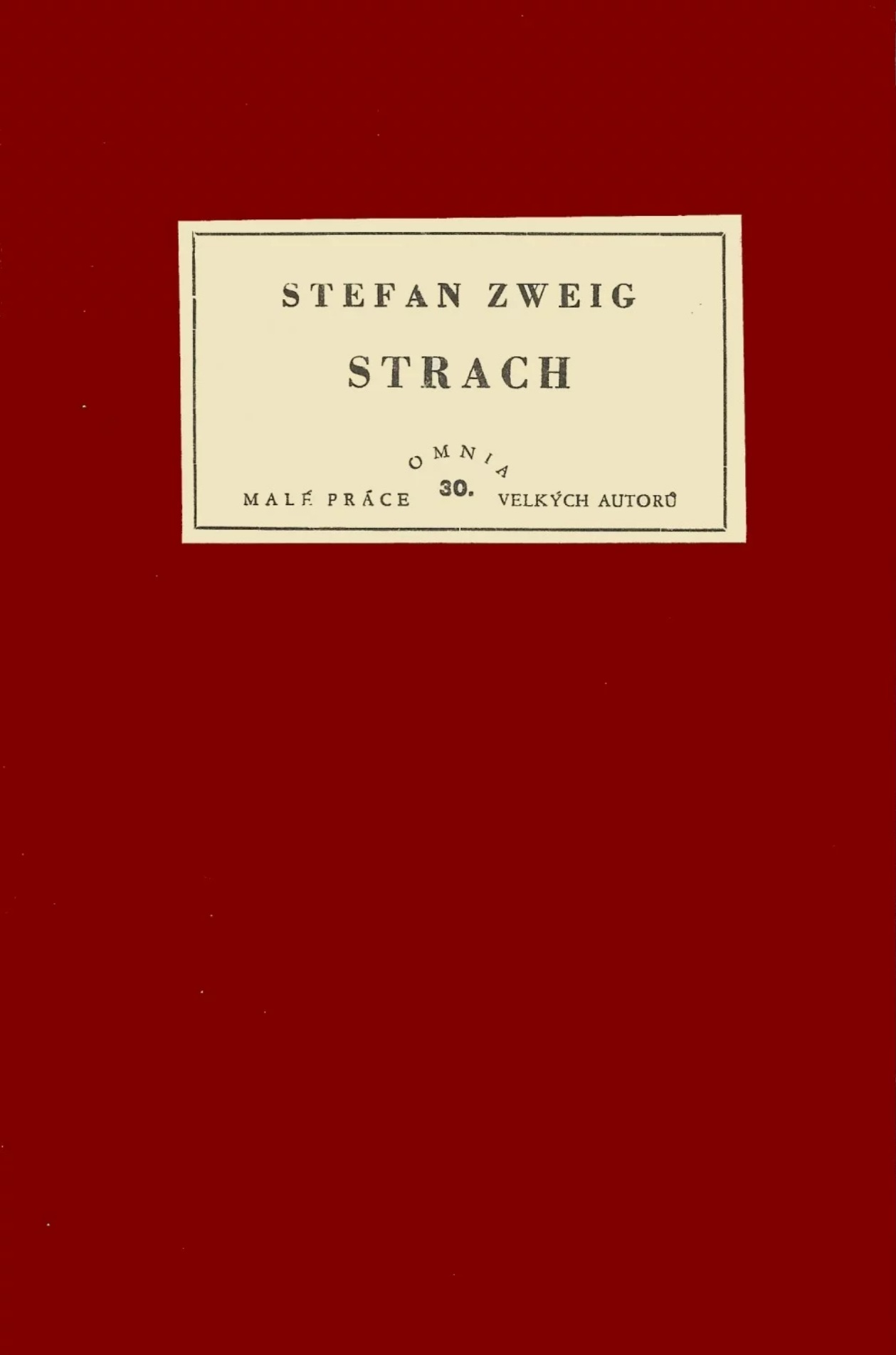 Strach book cover