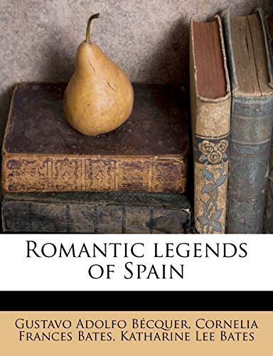 Romantic legends of Spain book cover