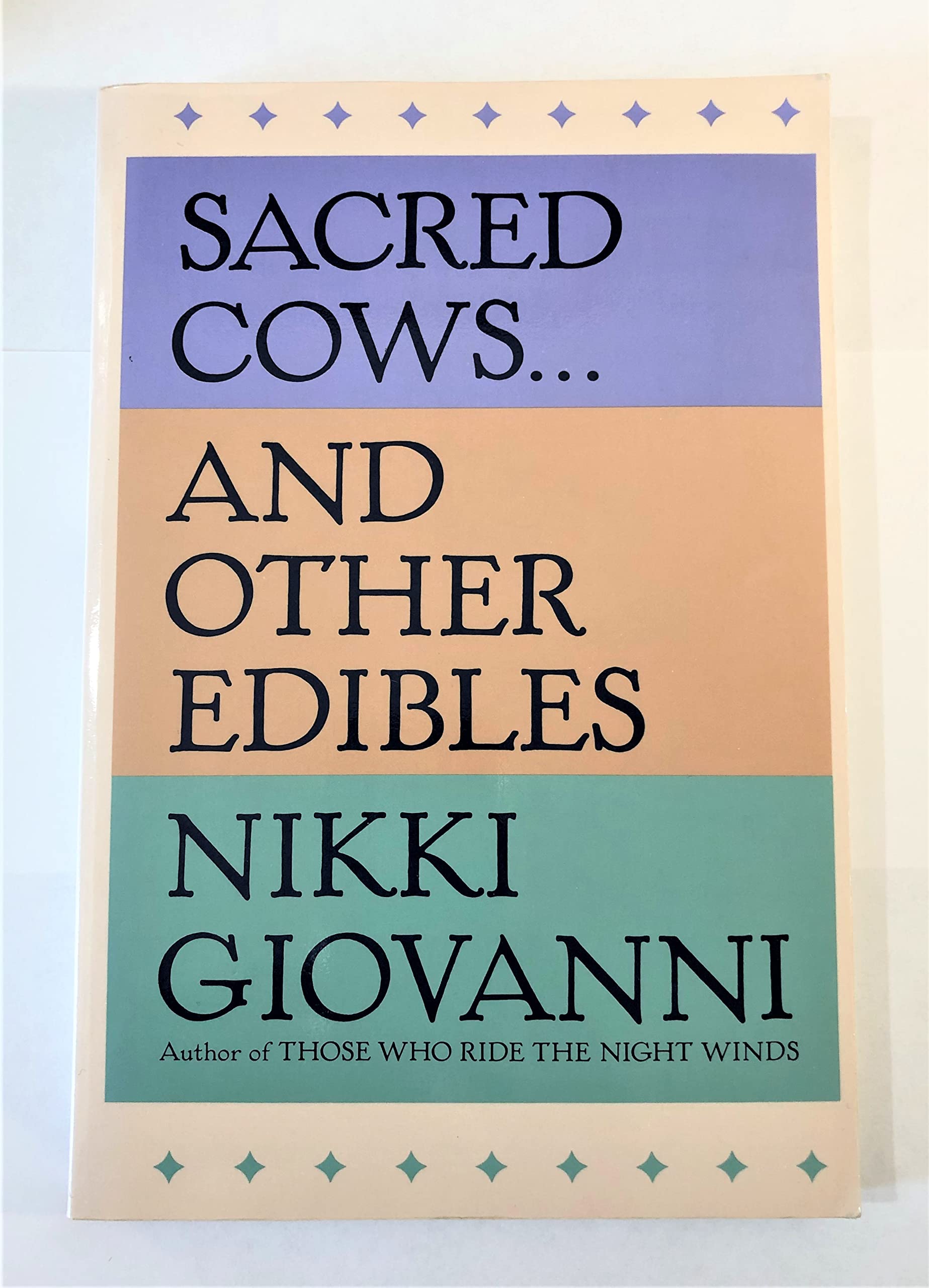 Sacred Cows...and Other Edibles book cover