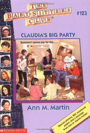 Claudia's Big Party book cover