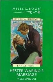 Hester Waring's Marriage book cover