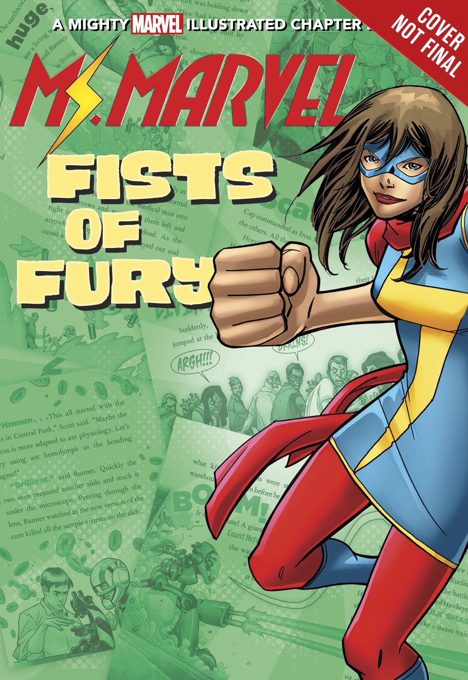 Ms. Marvel book cover