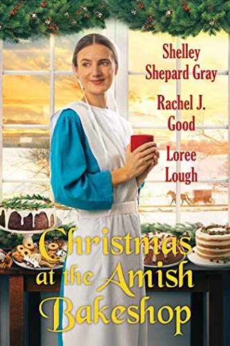 Christmas at the Amish Bakeshop book cover