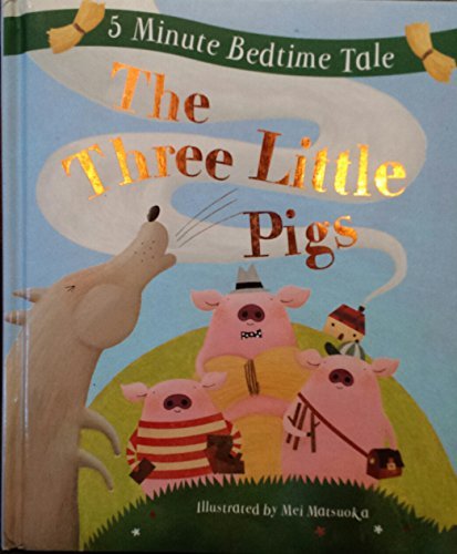 The three little pigs book cover