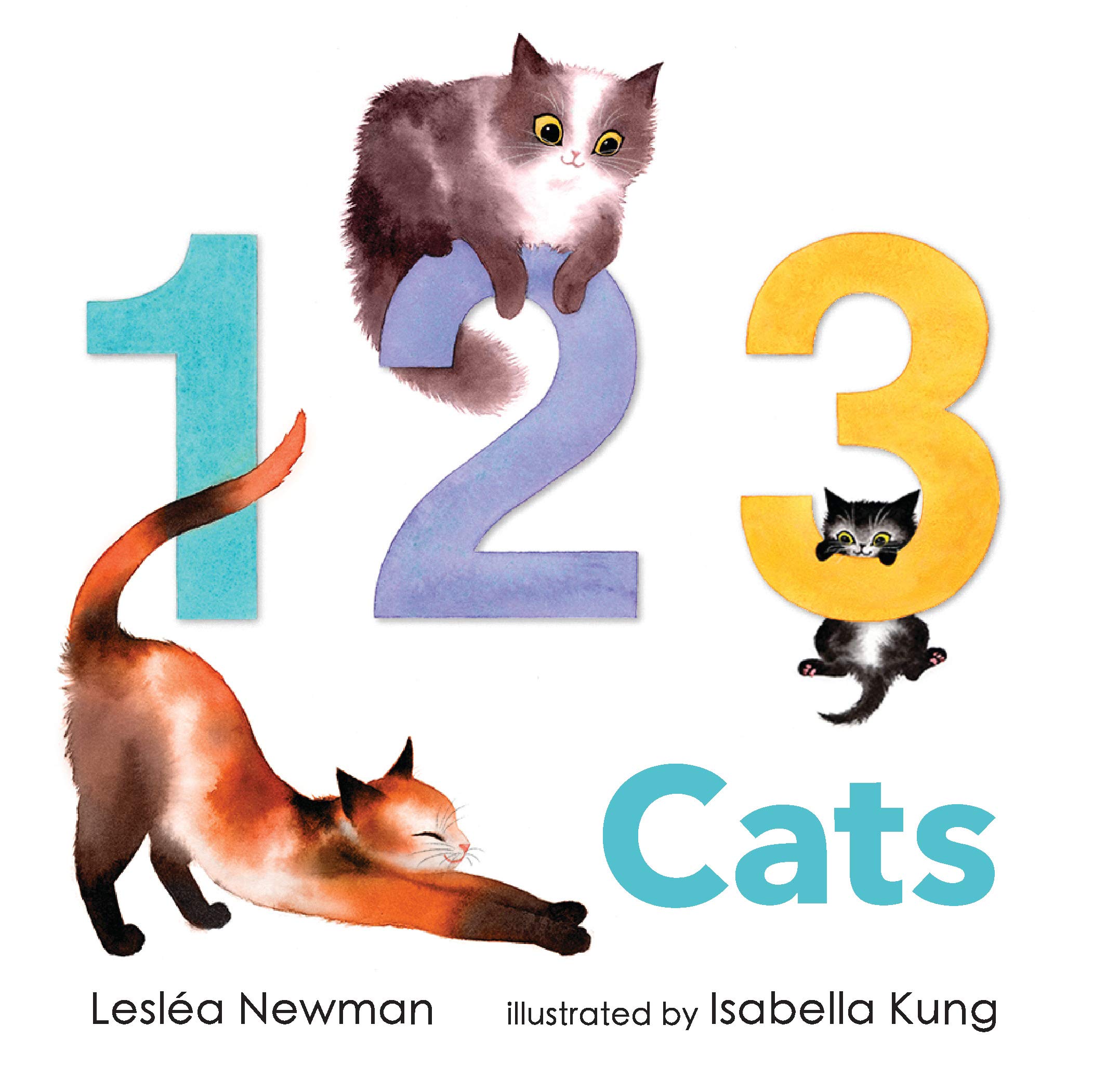 123 Cats book cover