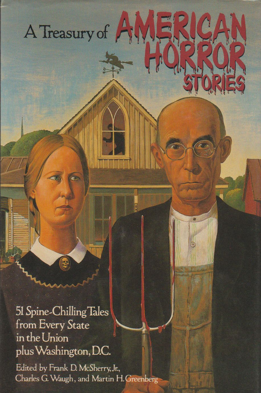 A Treasury of American Horror Stories book cover