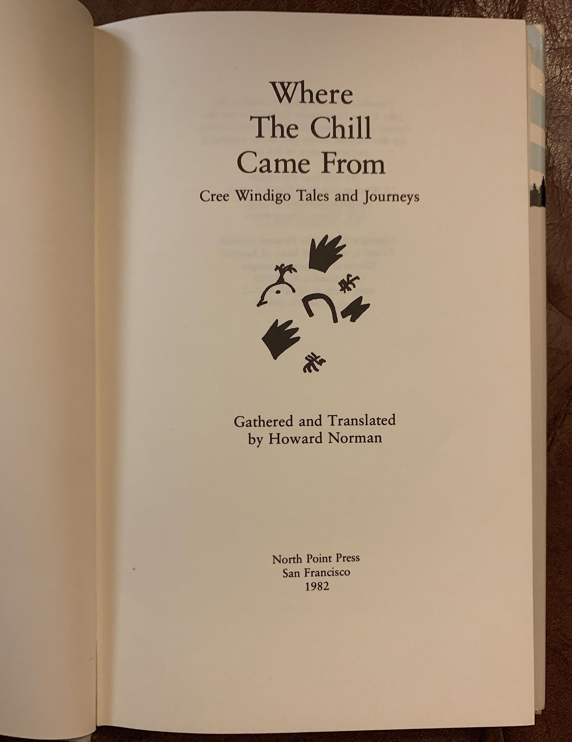Where the Chill Came from Cree Windigo Tales and Journeys book cover