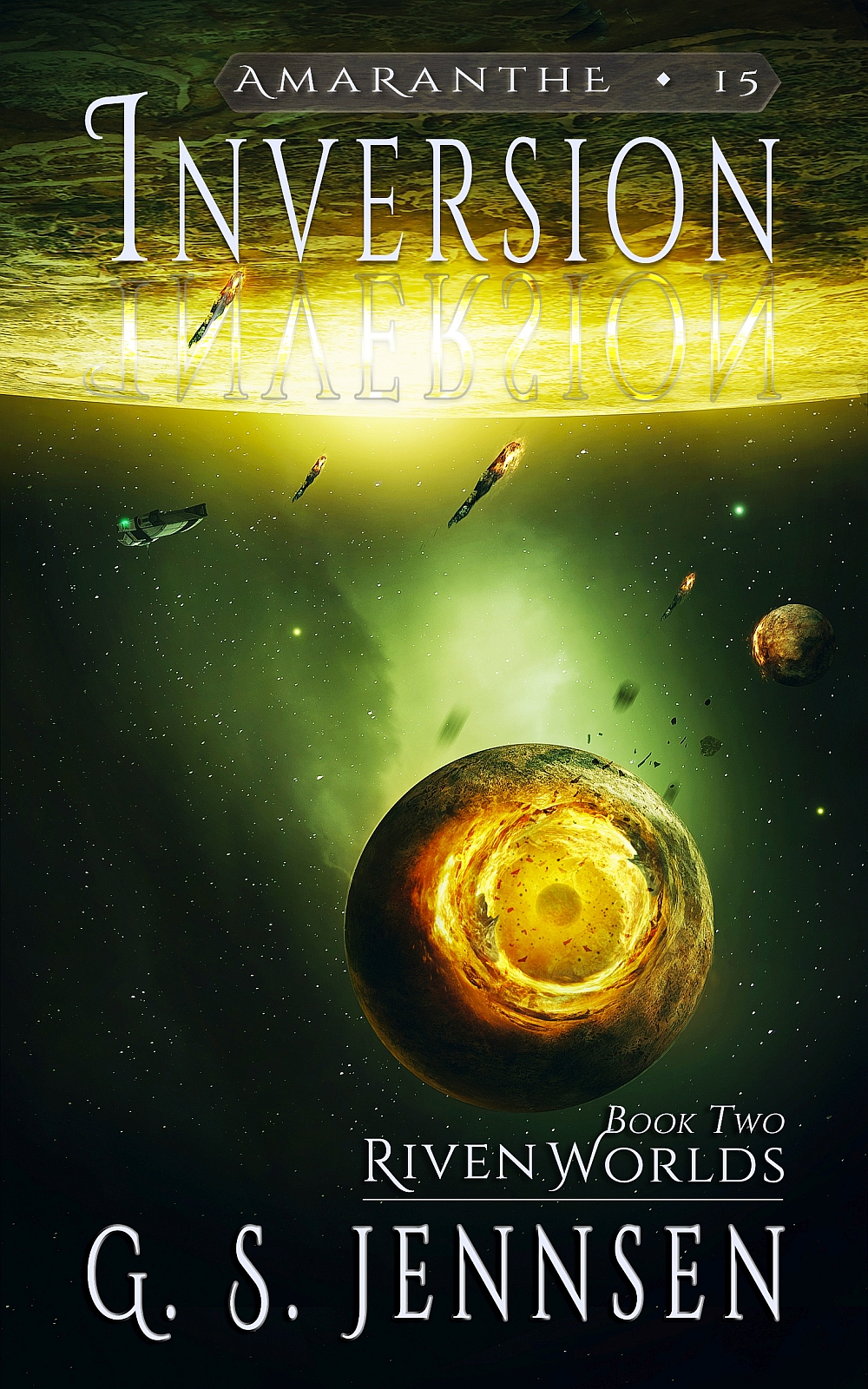 Riven Worlds book cover 2