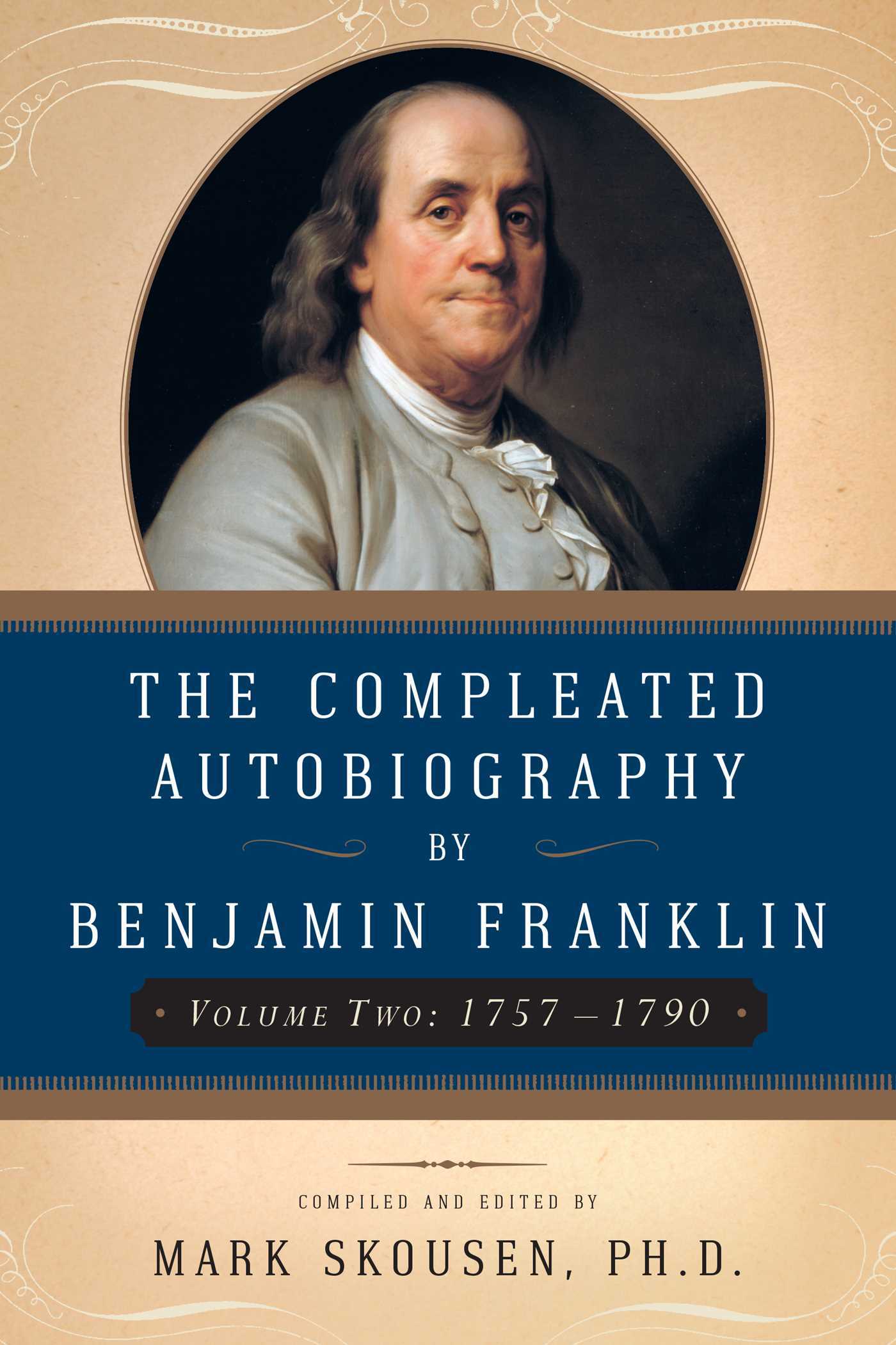 The Compleated Autobiography by Benjamin Franklin book cover
