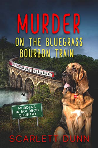Murder on the Bluegrass Bourbon Train book cover
