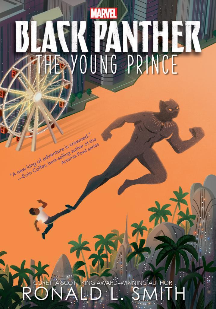 Black Panther the Young Prince book cover 1
