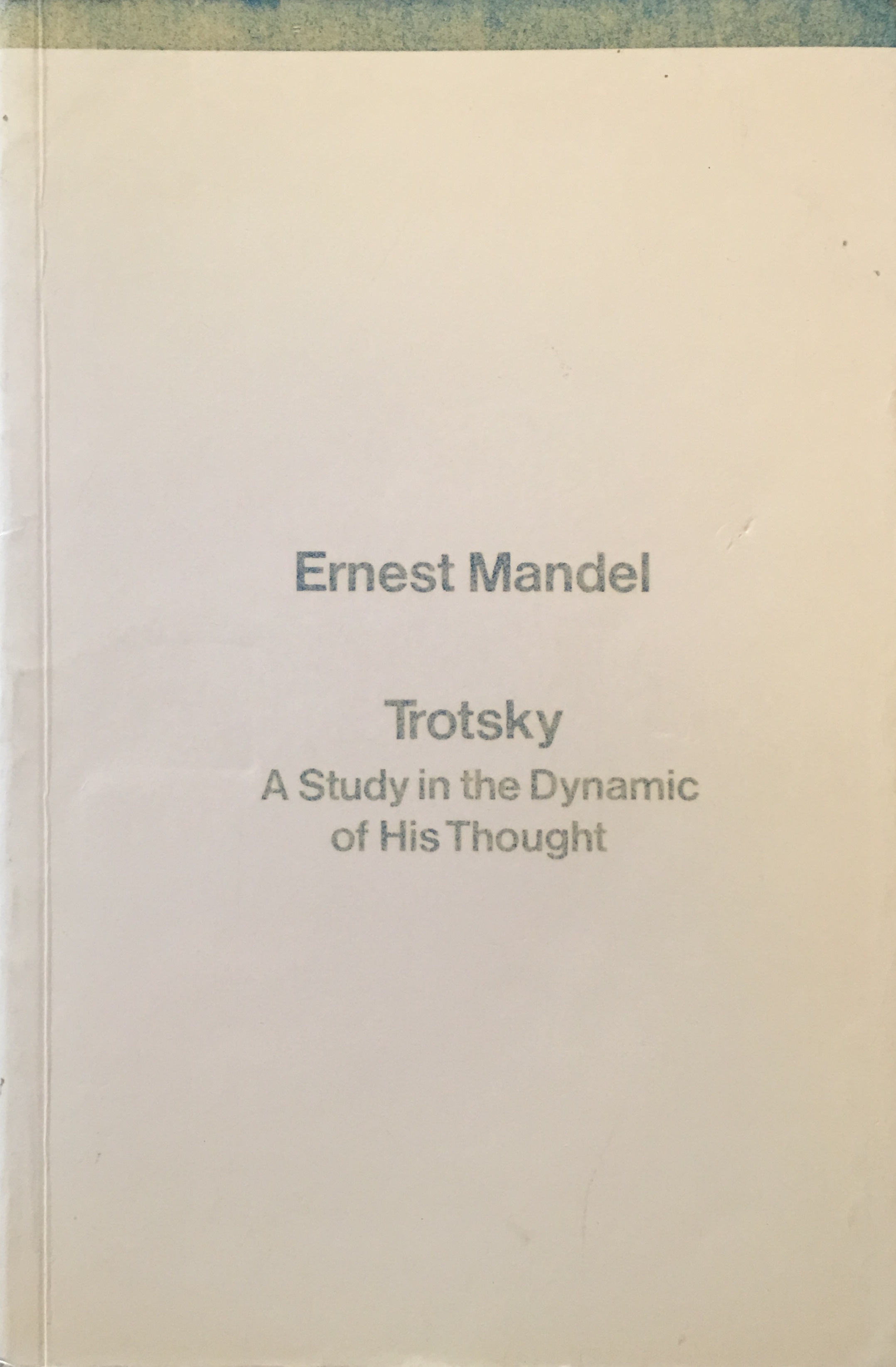 Trotsky book cover