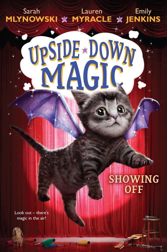 Upside-Down Magic book cover 3