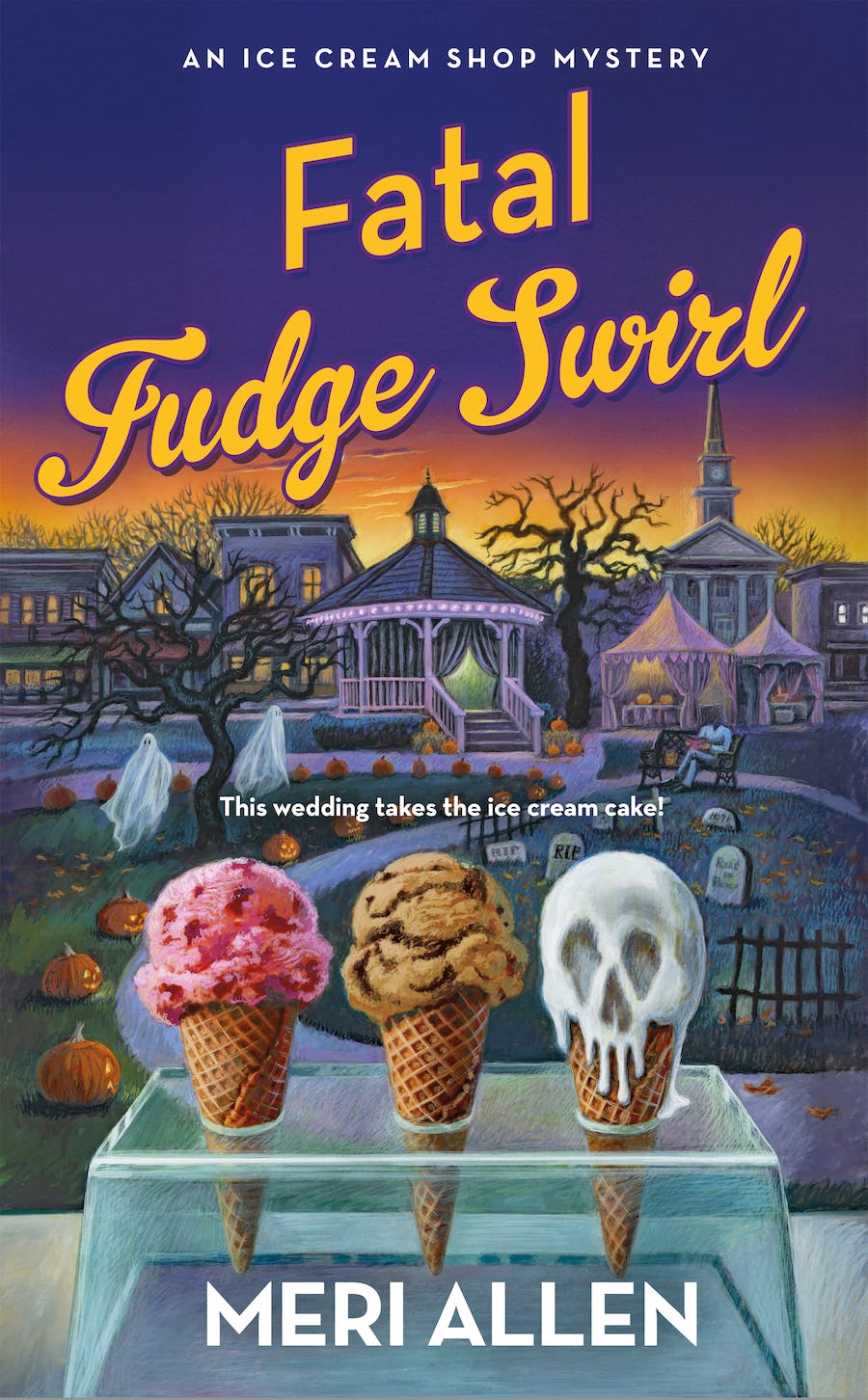 Ice Cream Shop Mysteries book cover 3