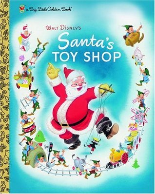 Walt Disney's Santa's Toy Shop book cover