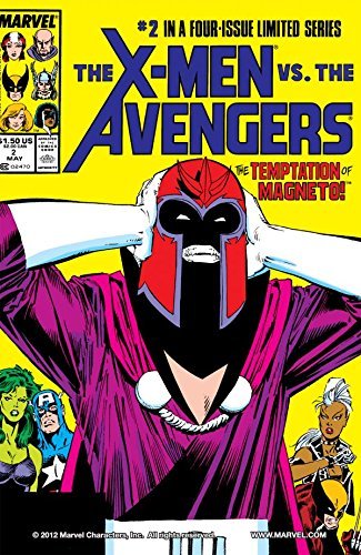 The X-Men vs. the Avengers book cover 2