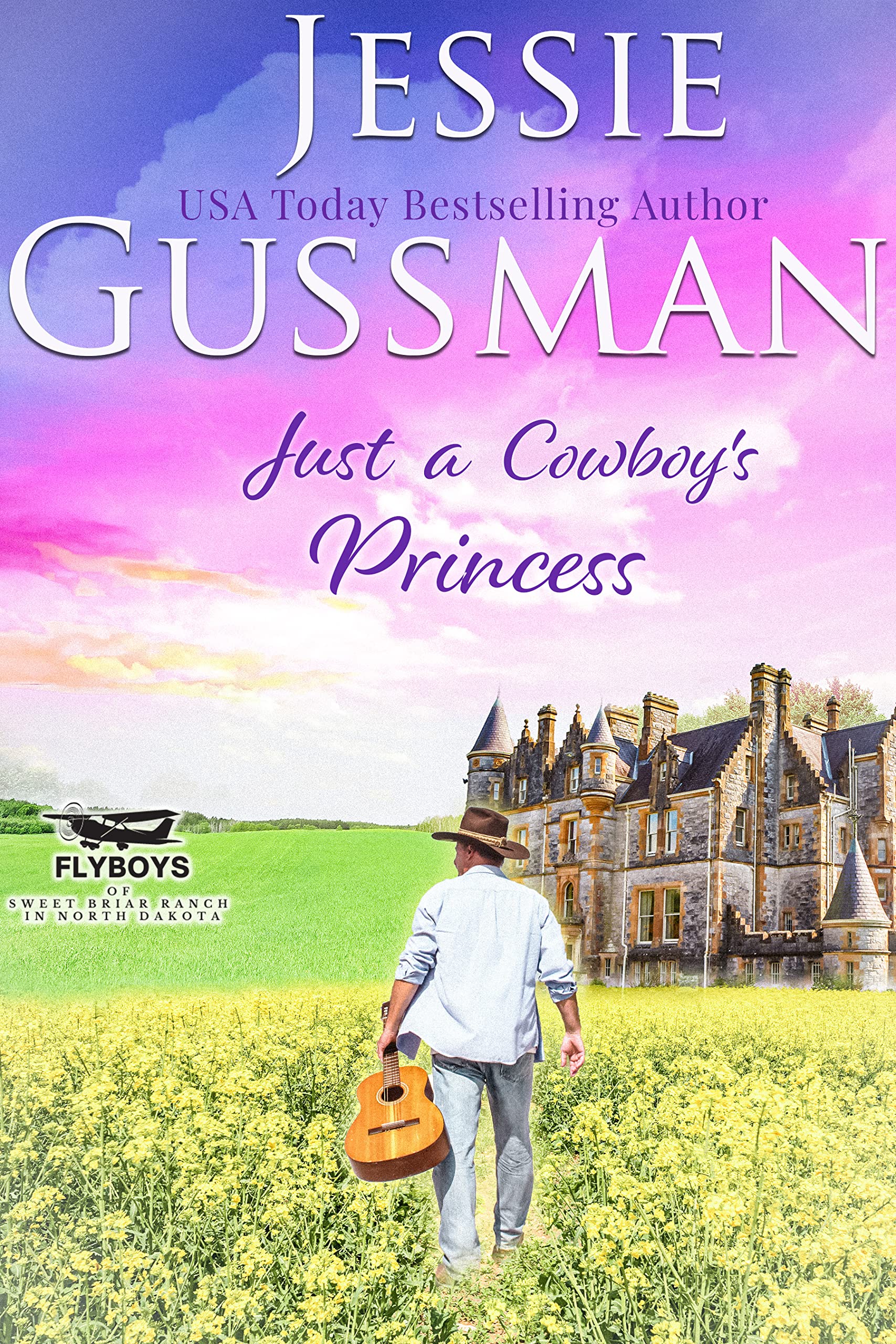 Just a Cowboy's Princess (Sweet Western Christian Romance Book 8) book cover