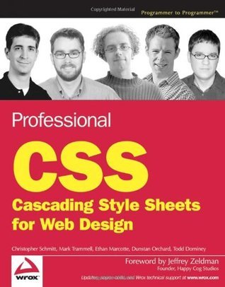 Professional CSS book cover