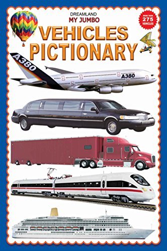 My Jumbo Vehicles Pictionary book cover