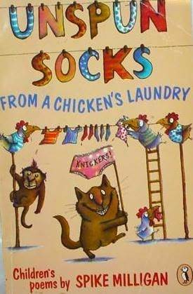 Unspun Socks from a Chicken's Laundry Paperback SPIKE MILLIGAN book cover