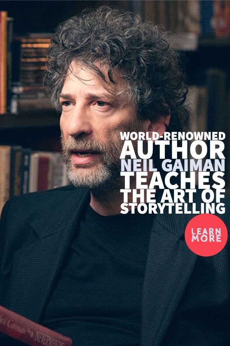 Neil Gaiman Teaches The Art Of Storytelling book cover