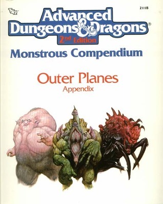Monstrous Compendium book cover
