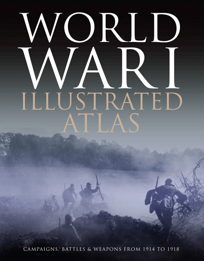 World War I Illustrated Atlas book cover