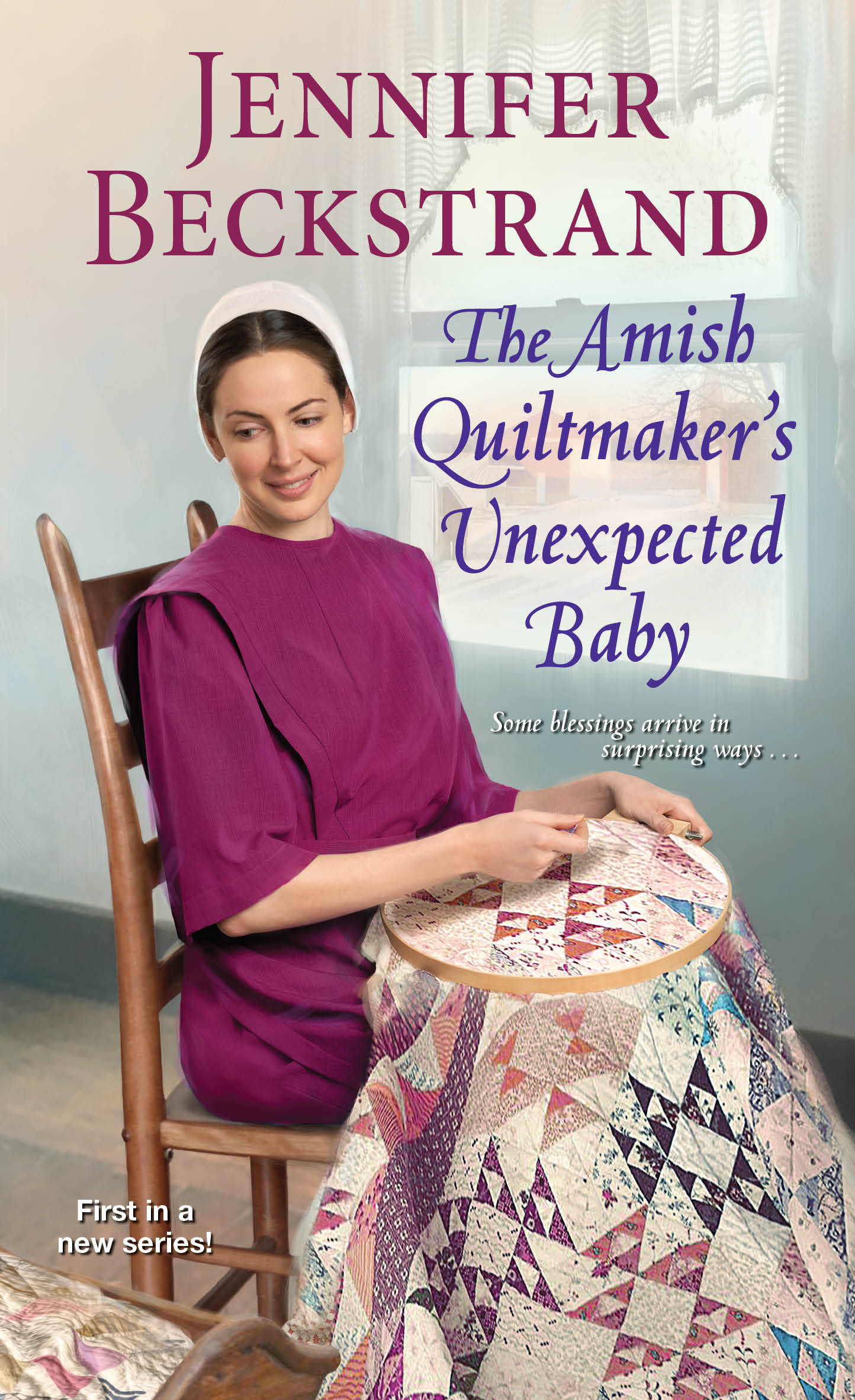 The Amish Quiltmaker book cover 1