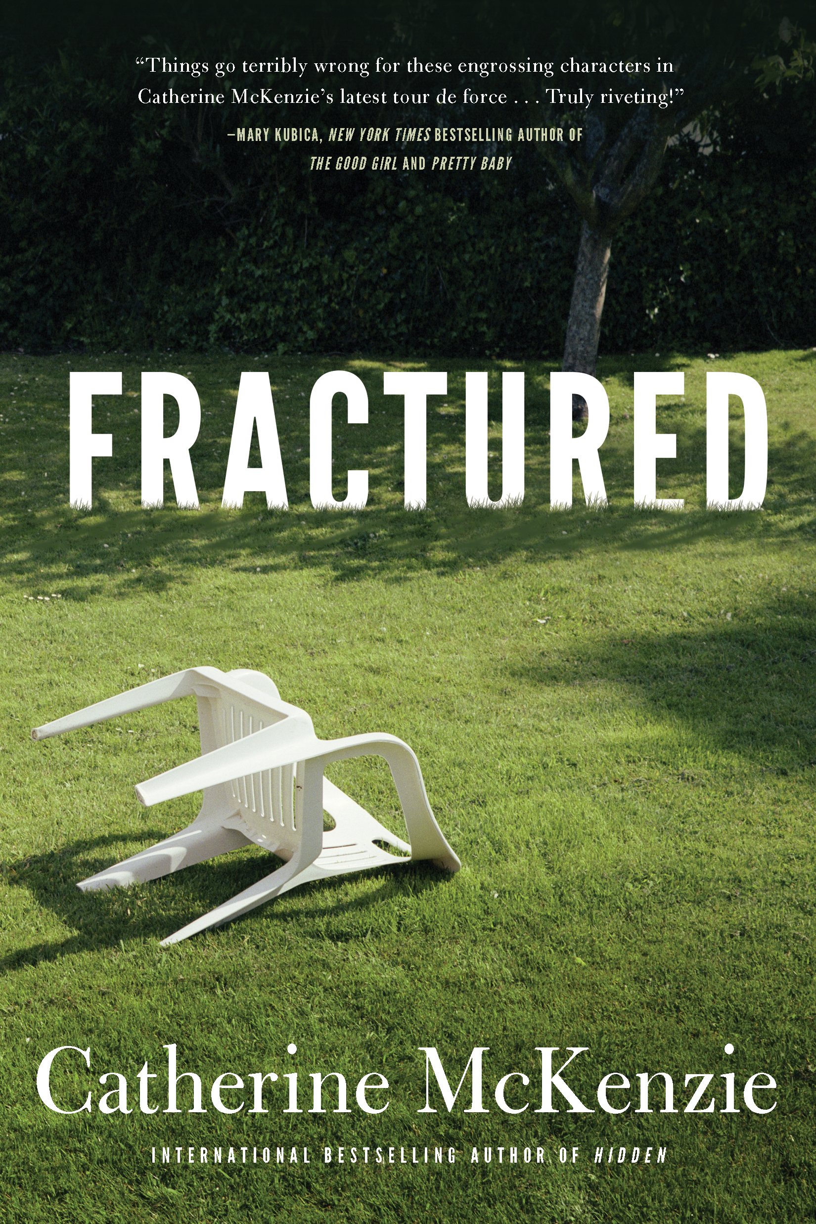 Fractured book cover