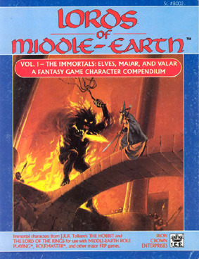 Lords of Middle-Earth, Vol 1 - The Immortals book cover