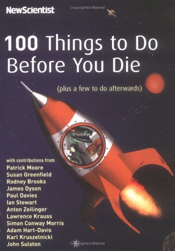 100 Things to Do Before You Die book cover